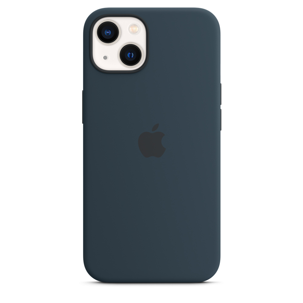 

Apple Silicone Case With Magsafe Accesibility iPhone 13 (Abyss Blue)