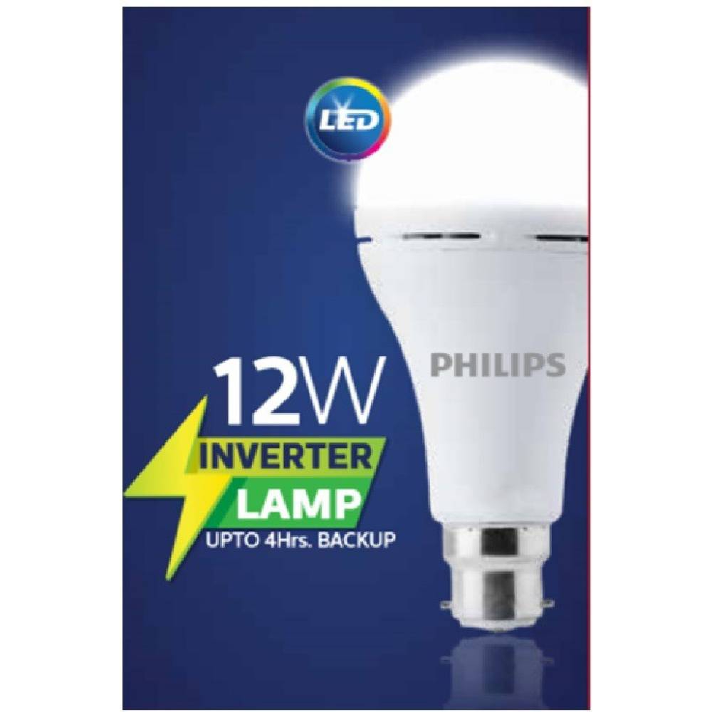 Philips LED Inverter Bulb Upto 4 HR Backup 12W Price in India buy Philips LED Inverter Bulb