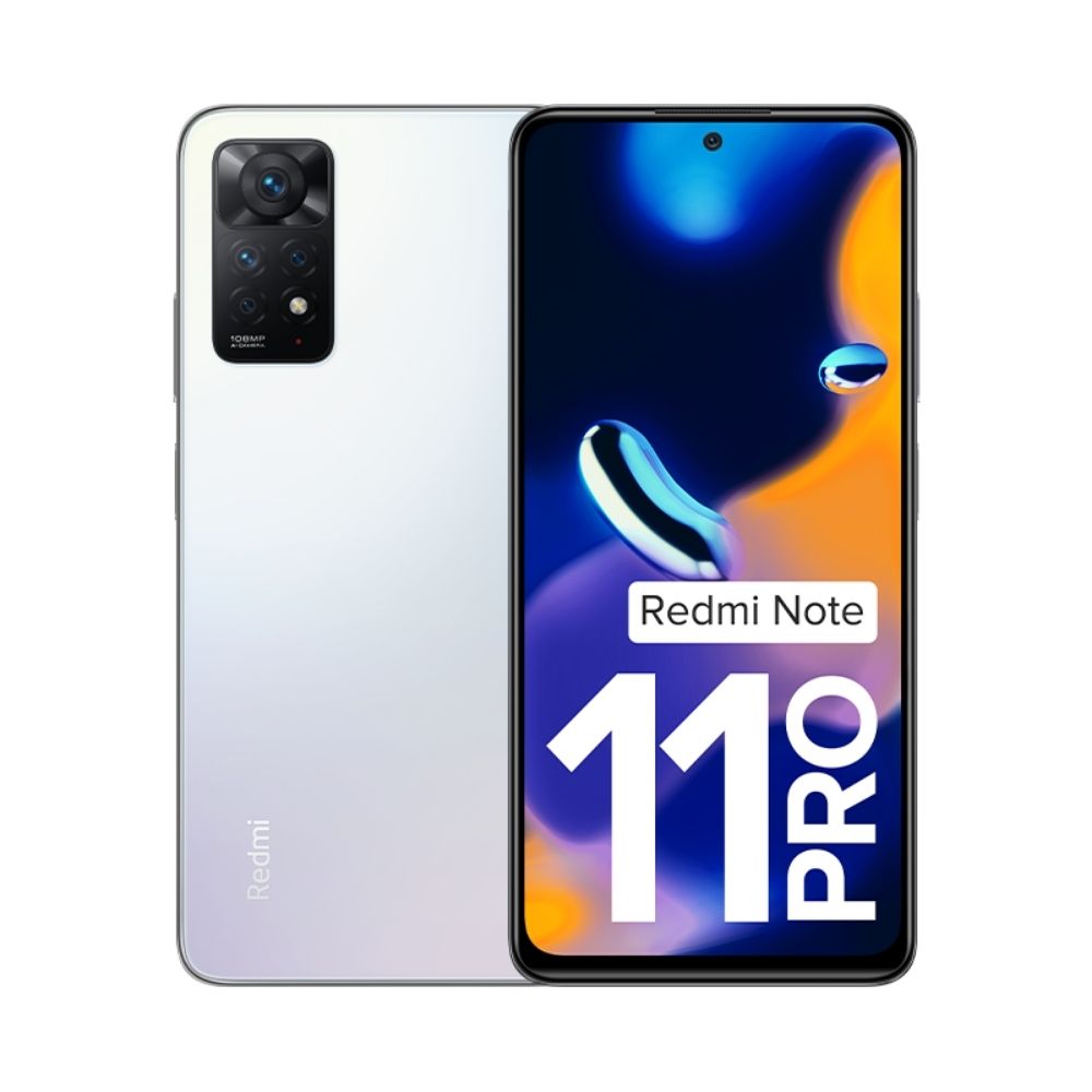 

Redmi Note 11 Pro (8 GB RAM, 128 GB ROM, Phantom White)