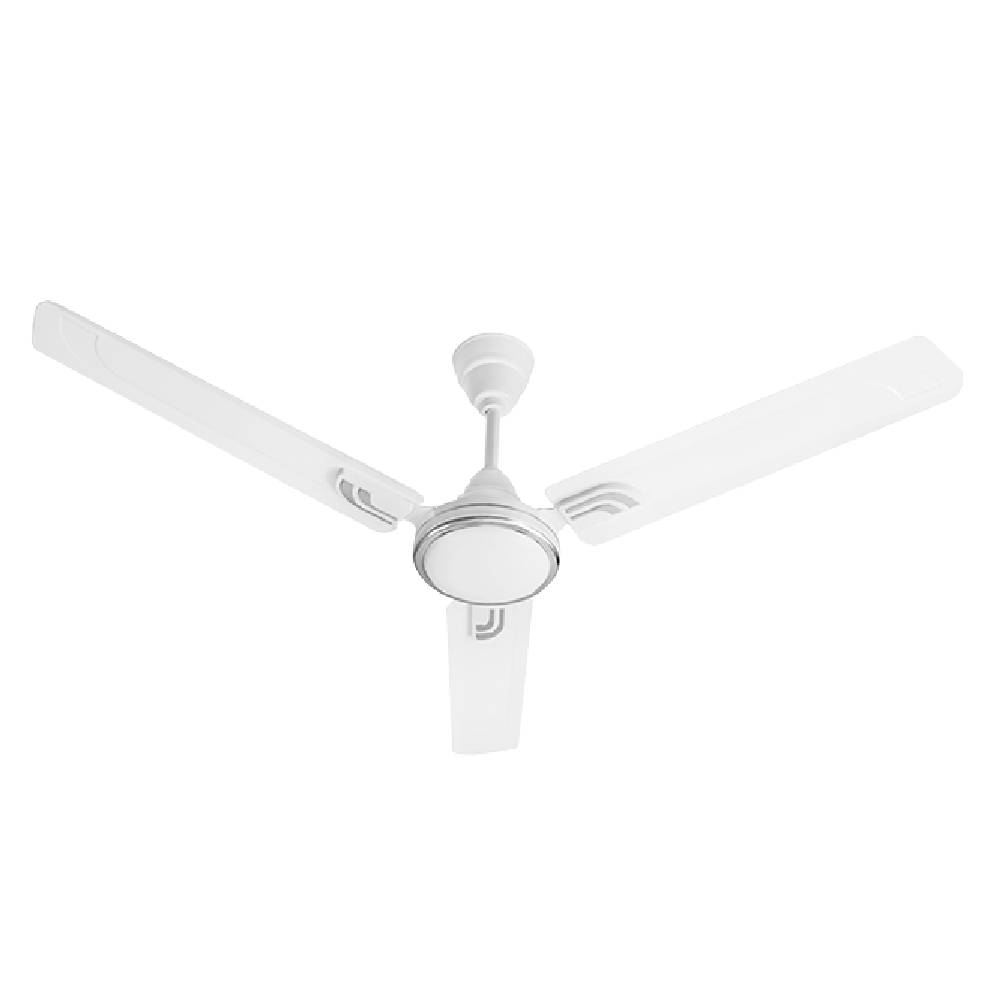 

Usha Airostrong Curve Ceiling Fan with High Lift Angle, Pure Copper Motor, Beautiful Metallic Colours, High-speed Performance (Metallic White)