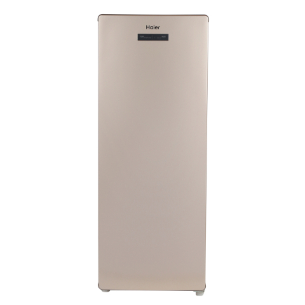 

Haier 155 Litres Vertical Deep Freezer with Frost Free Operation & LED Temperature Display (HF-155W, Gold)