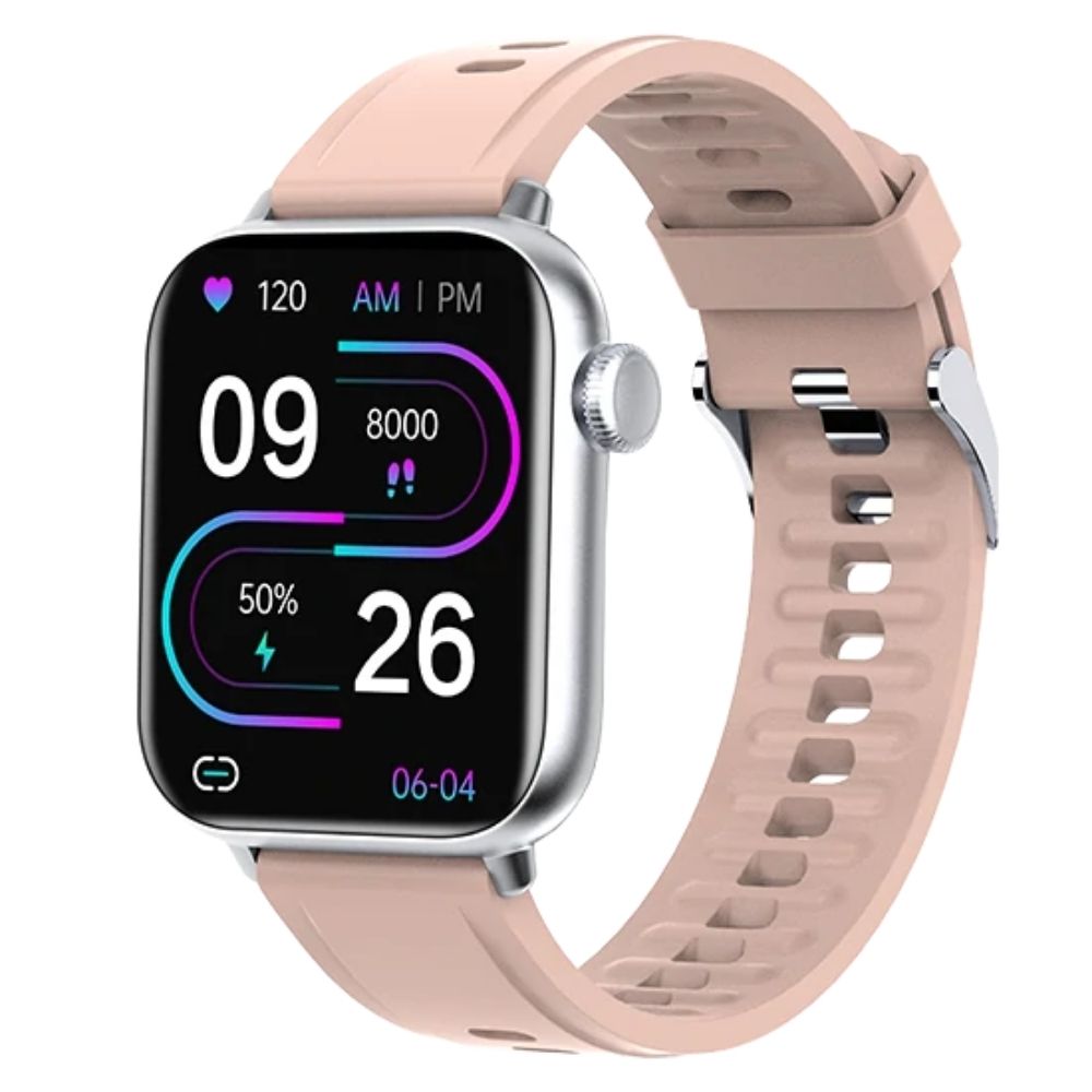 

Fire-Boltt Supreme Bluetooth Smartwatch With 20 Sports Modes & 1.79" LTPS Retina Display, ALPS Knob Button (Pink)
