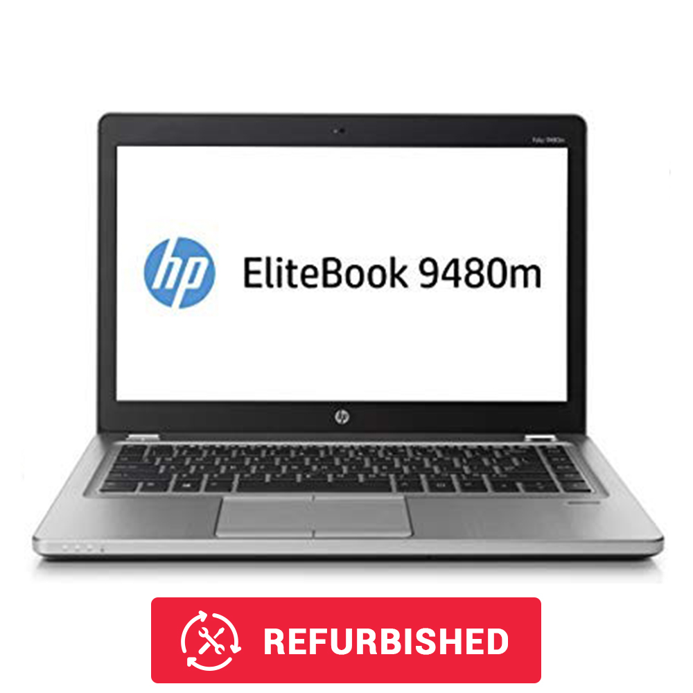 

Refurbished HP EliteBook Folio 9480M (Core i7 - 4th Gen/4GB RAM/500GB HDD/14(35.56 cm)/Windows 10 Home)