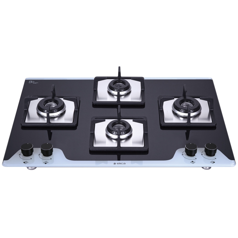 

Elica 70 cm Built in Hob 4 Burners, Auto Ignition, Cast Iron Pan Support (Black, FLEXIHCT470DXLOTUSBKDUALTONE)