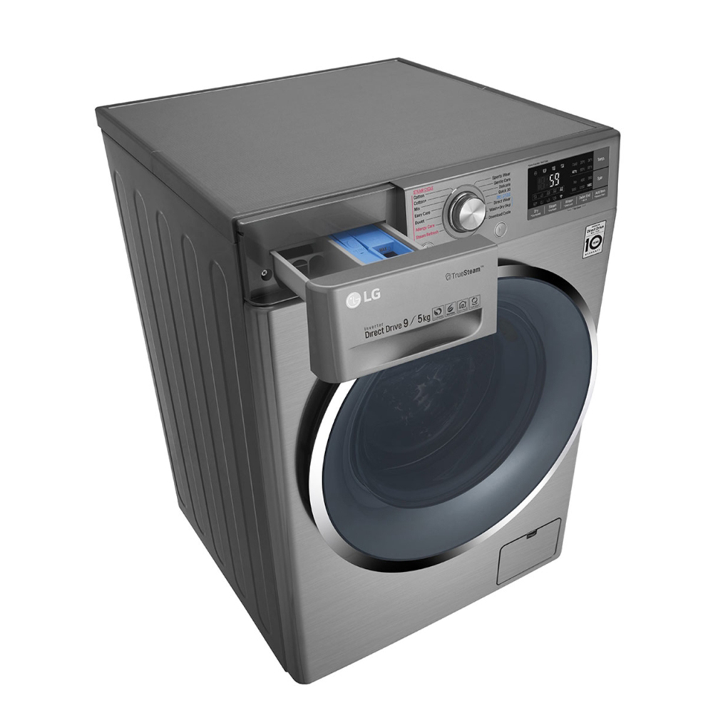 LG F4J8VHP2SD 9/5KG Fully Automatic Front Load Washing Machine Price in India buy LG